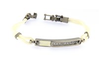 Bracciale 4US: Cesare Paciotti Uomo in Caucciù 4UBR0954 - 4UBR0954